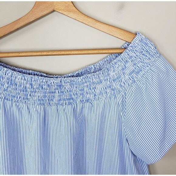 NWT Stitch Fix Alice Blue | Malika Off Shoulder Top Size XS - Picture 4 of 6